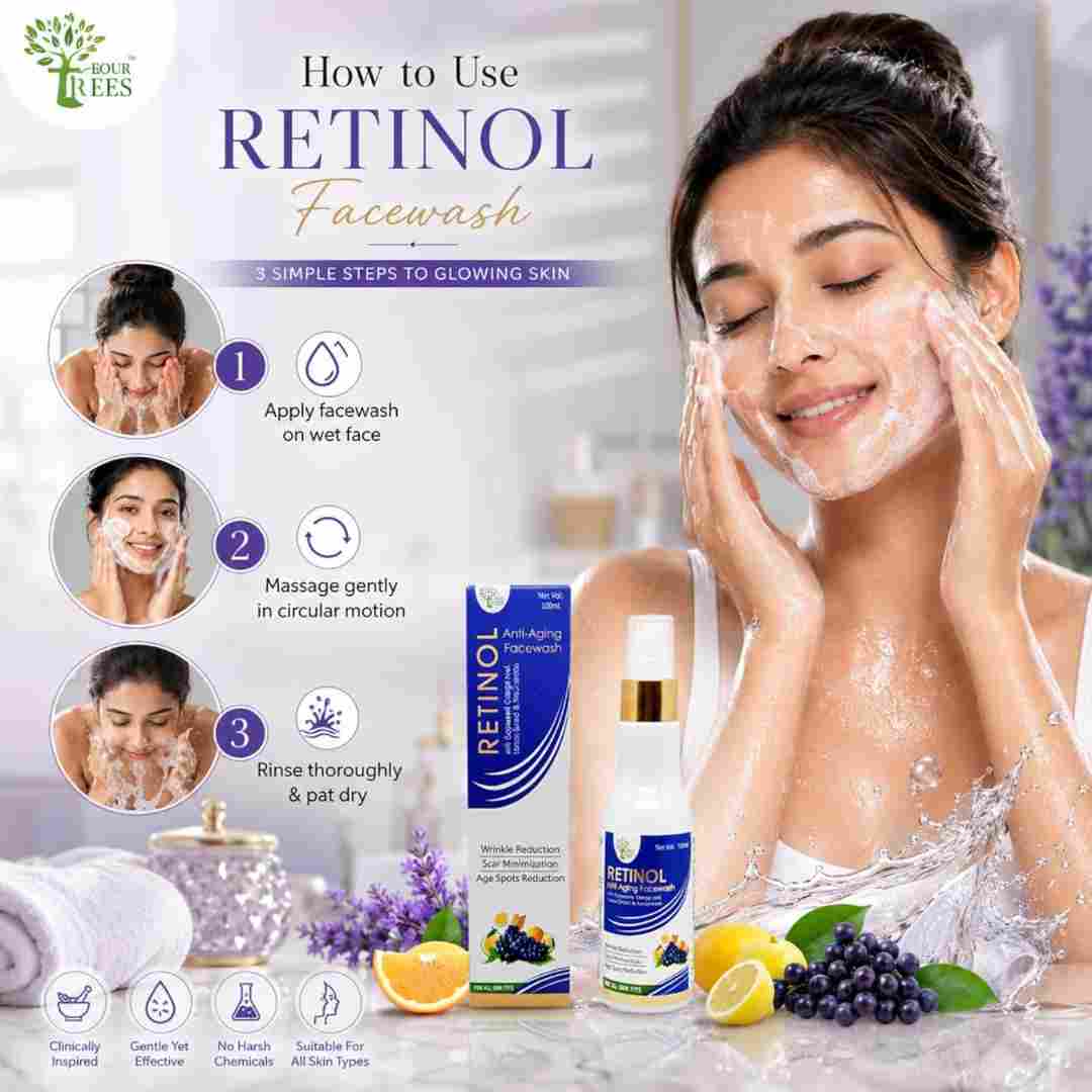 face wash for wrinkles