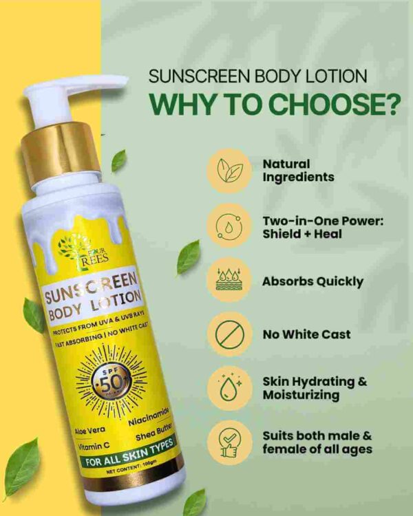 four trees sunscreen