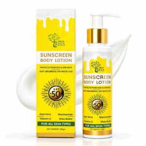 sunscreen body lotion spf 50