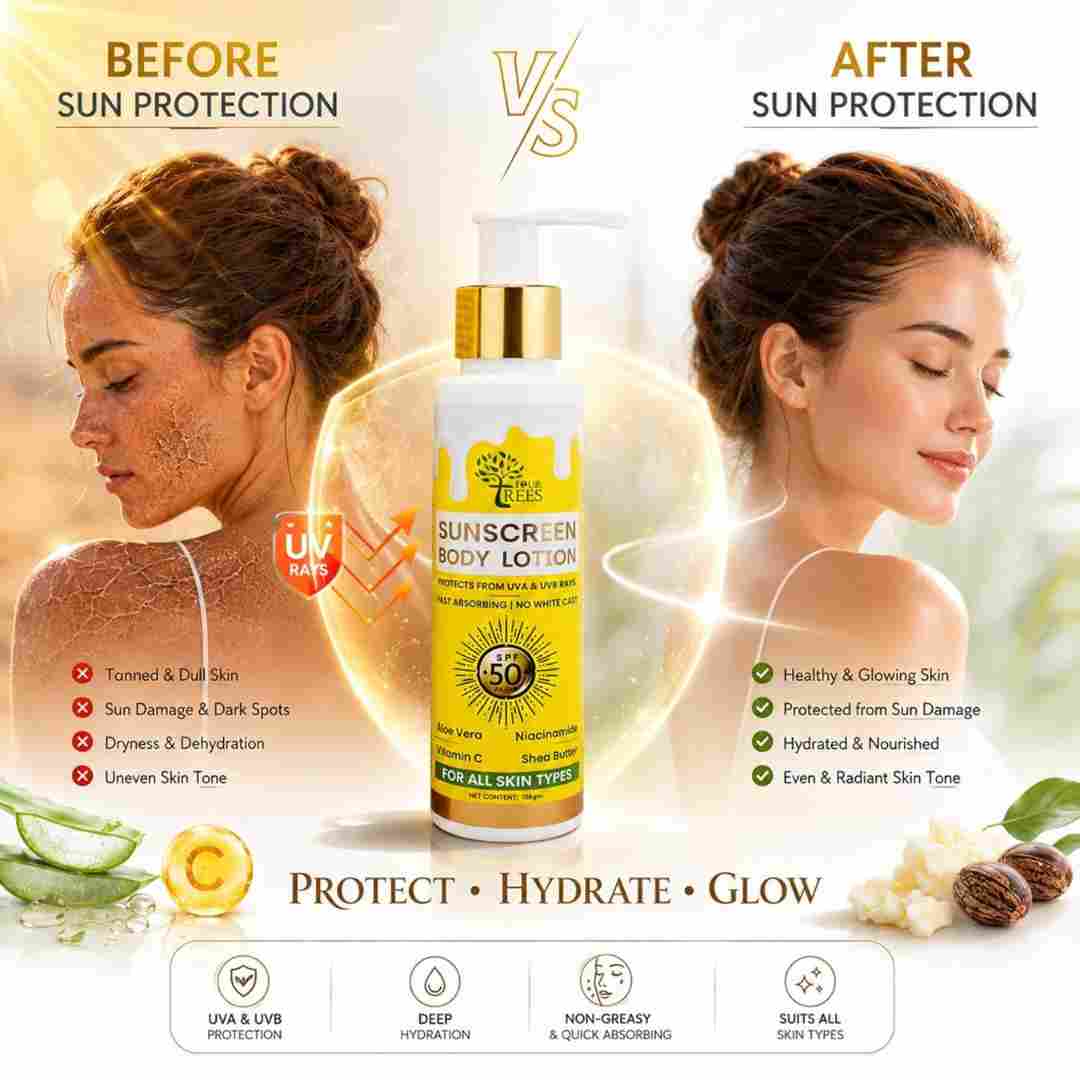 sunscreen body lotion for men women