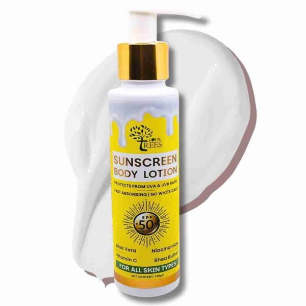 sunscreen body lotion spf 50