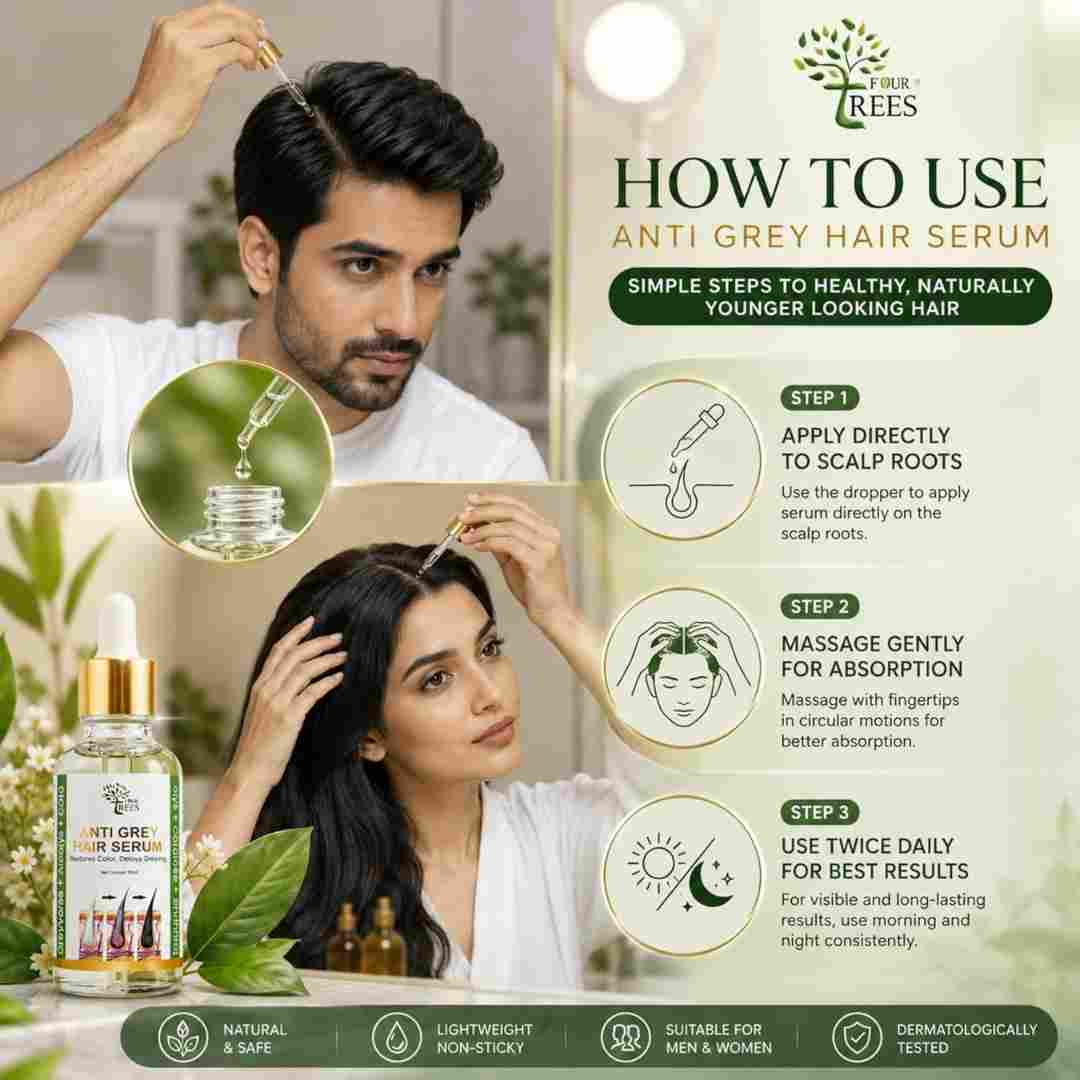 anti grey hair serum for women