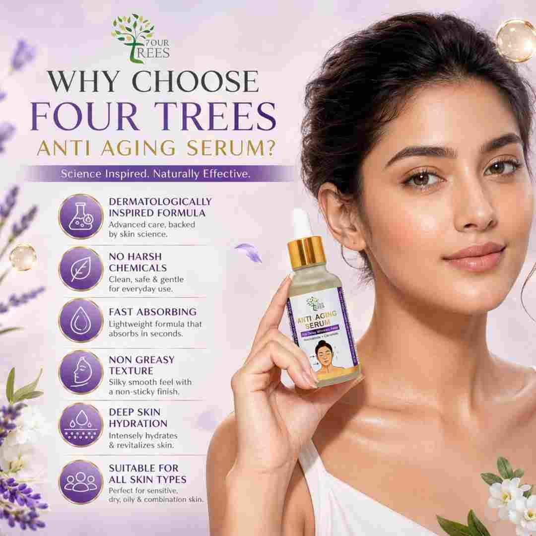 four trees anti aging serum